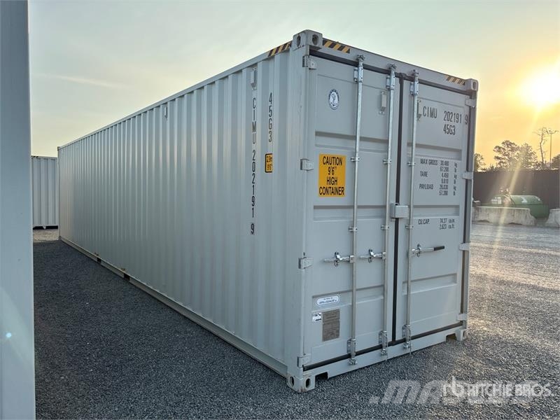40 ft High Cube Multi-Door Storage Container Storage containers