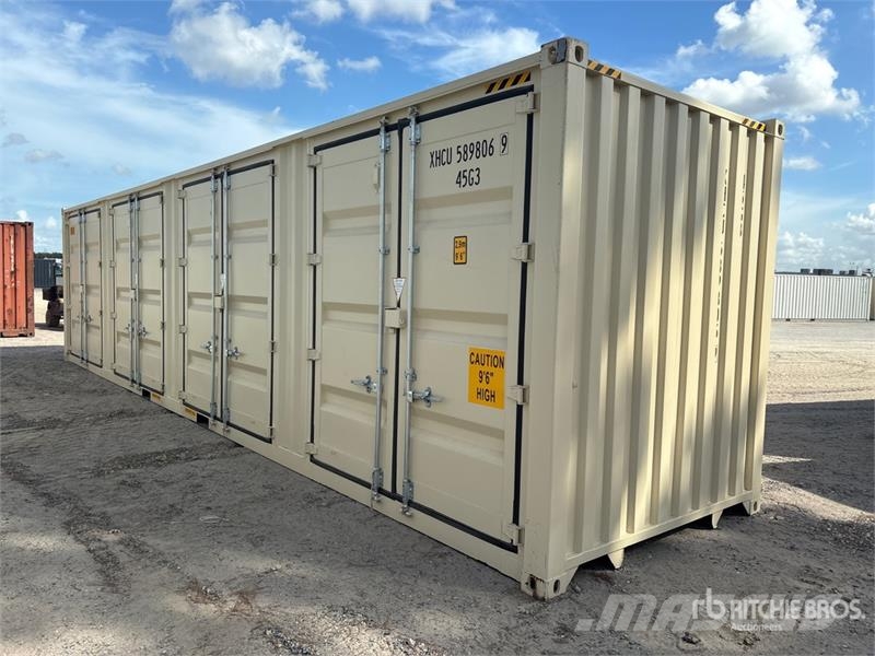 40 ft High Cube Multi-Door Storage Container Lagerbehälter