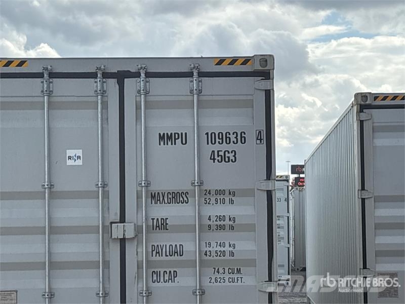 40 ft High Cube Multi-Door Storage Container Lagerbehälter