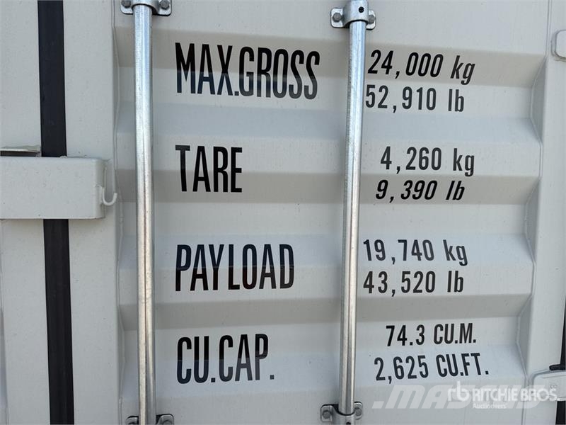  40 ft High Cube Multi-Door Storage Container (Unus Containere pentru depozitare
