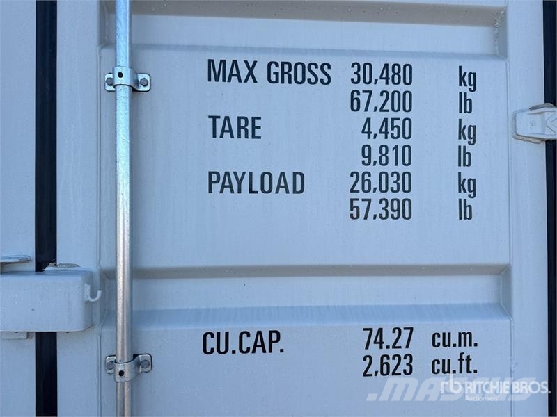 40 ft High Cube Multi-Door Storage Container Varastokontit
