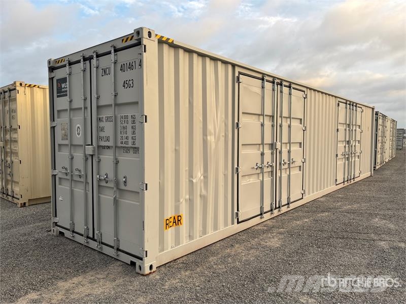  40 ft High Cube Multi-Door Storage Container Varastokontit
