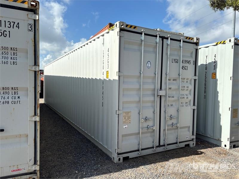  40 ft High Cube Multi-Door Storage Container 贮藏箱