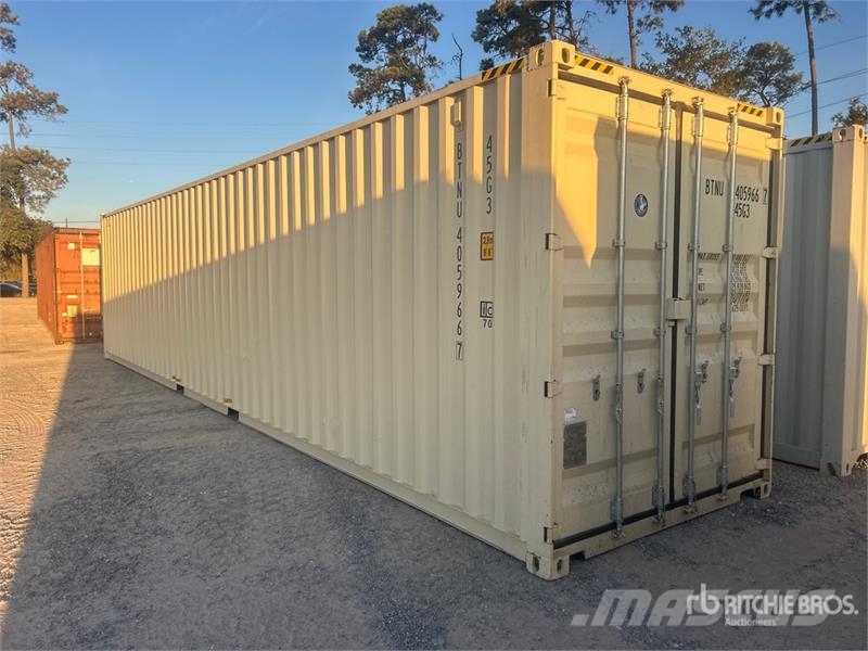40 ft High Cube Multi-Door Storage Container Uzglabāšanas konteineri