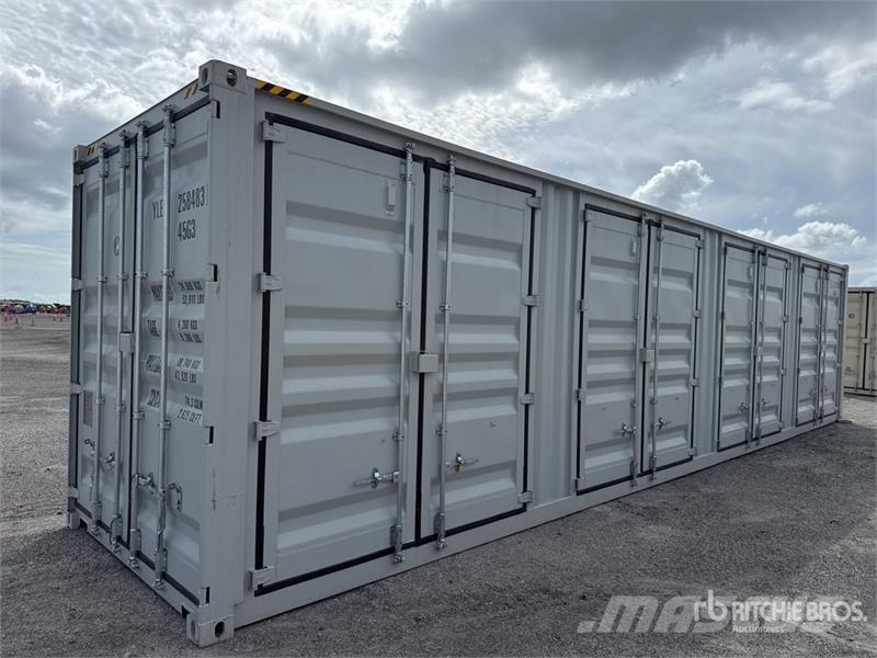 40 ft High Cube Multi-Door Storage Container Raktárkonténerek