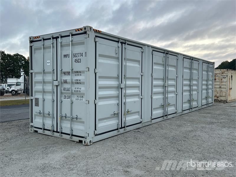 40 ft High Cube Multi-Door Storage Container Raktárkonténerek