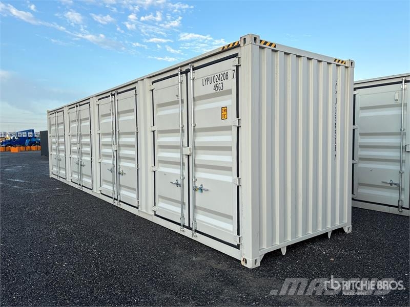 40 ft High Cube Multi-Door Storage Container Varastokontit