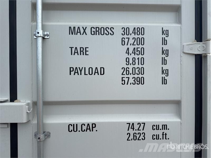 40 ft High Cube Multi-Door Storage Container (Unus Container per immagazzinare