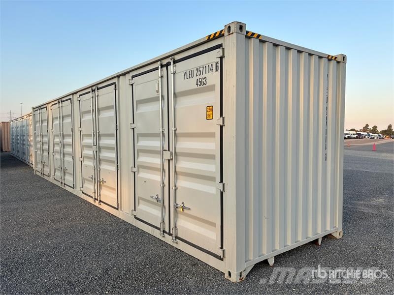  40 ft High Cube Multi-Door Storage Container Varastokontit