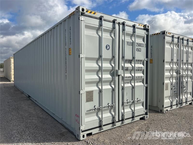 40 ft High Cube Multi-Door Storage Container Saugojimo konteineriai