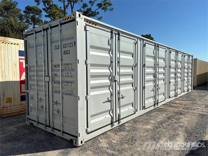  40 ft High Cube Multi-Door Storage Container Lagerbehälter