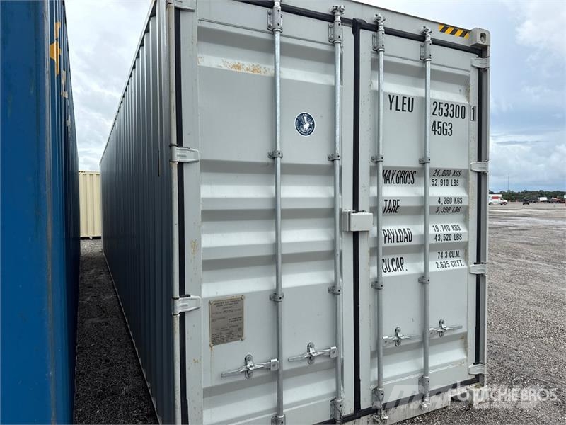  40 ft High Cube Multi-Door Storage Container (Unus Kontejnerji za skladiščenje