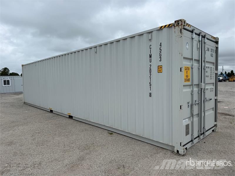40 ft High Cube Multi-Door Storage Container (Unus Raktárkonténerek