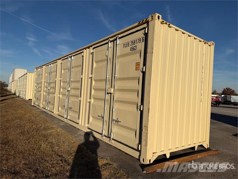  40 ft High Cube Multi-Door Storage Container Uzglabāšanas konteineri