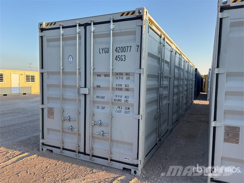 40 ft High Cube Multi-Door Storage Container Varastokontit