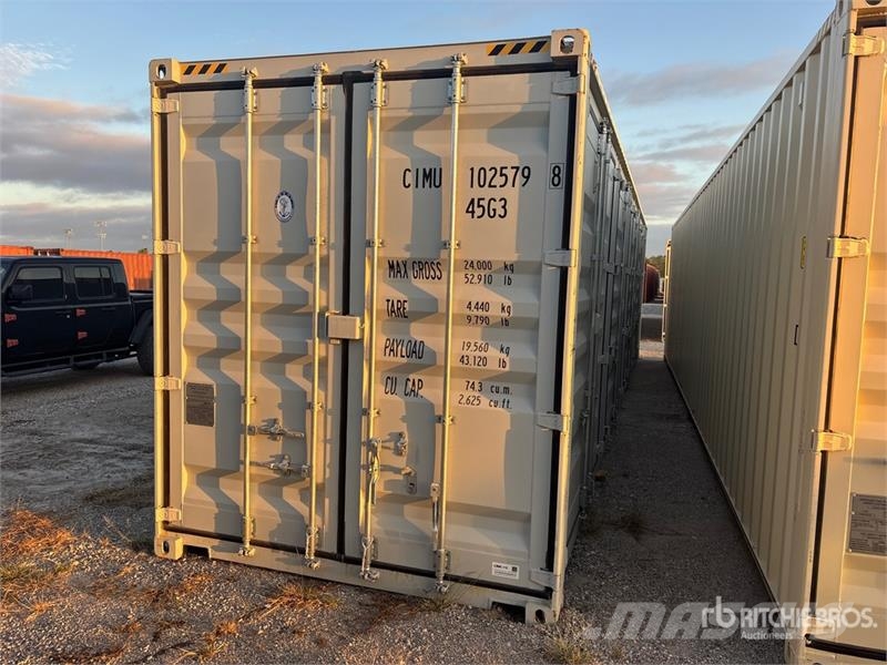 40 ft High Cube Multi-Door Storage Container Kontejnerji za skladiščenje