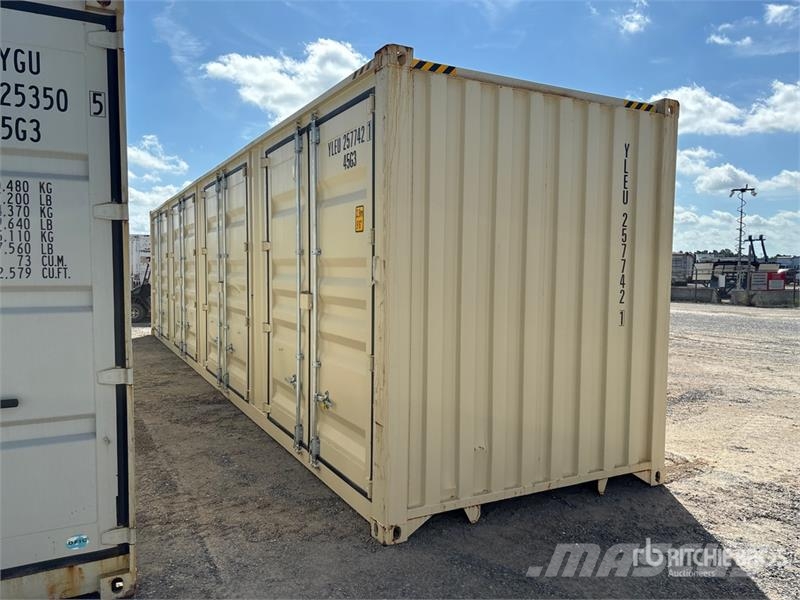 40 ft High Cube Multi-Door Storage Container Contenedores de almacenamiento