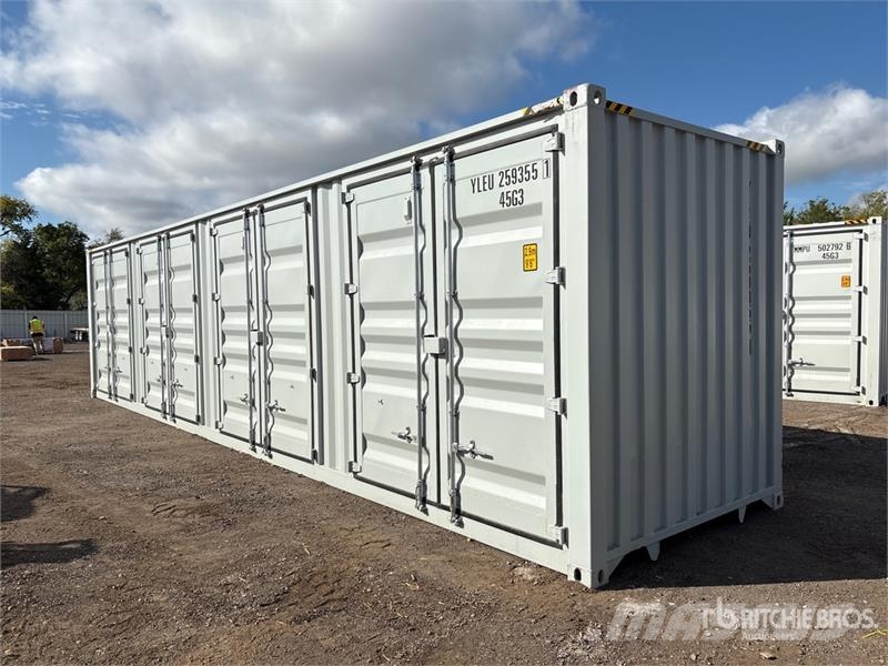  40 ft High Cube Multi-Door Storage Container (Unus Saugojimo konteineriai