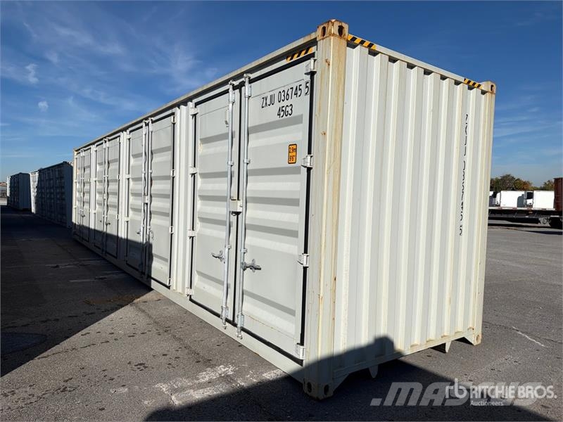  40 ft High Cube Multi-Door Storage Container Uzglabāšanas konteineri