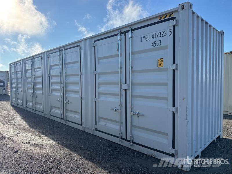  40 ft High Cube Multi-Door Storage Container Varastokontit