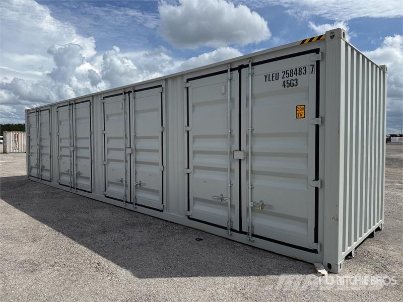 40 ft High Cube Multi-Door Storage Container Raktárkonténerek