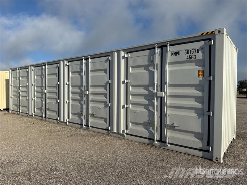  40 ft High Cube Multi-Door Storage Container (Unus 貯蔵