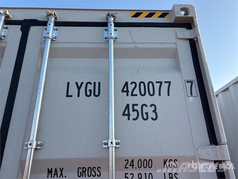 40 ft High Cube Multi-Door Storage Container Varastokontit