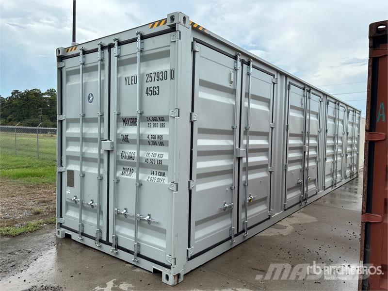 40 ft High Cube Multi-Door Storage Container Varastokontit