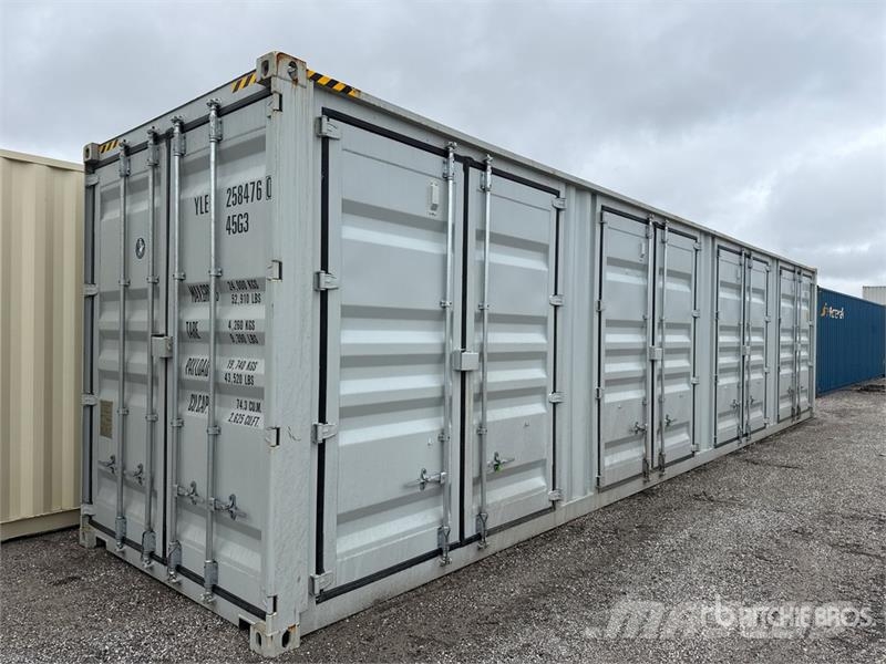 40 ft High Cube Multi-Door Storage Container 儲存用貨櫃