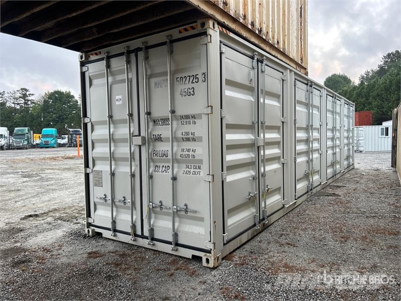 40 ft High Cube Multi-Door Storage Container Kontejnerji za skladiščenje