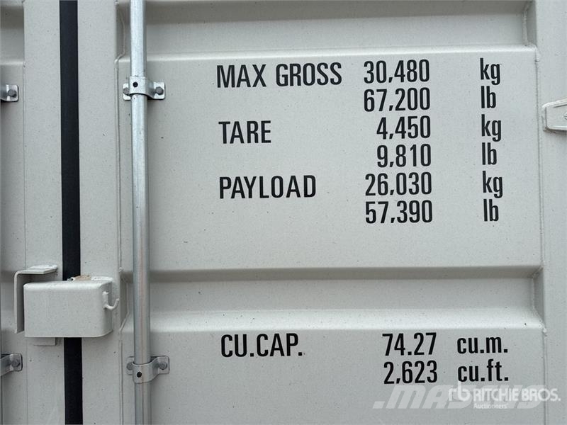 40 ft High Cube Multi-Door Storage Container (Unus Kontejnerji za skladiščenje