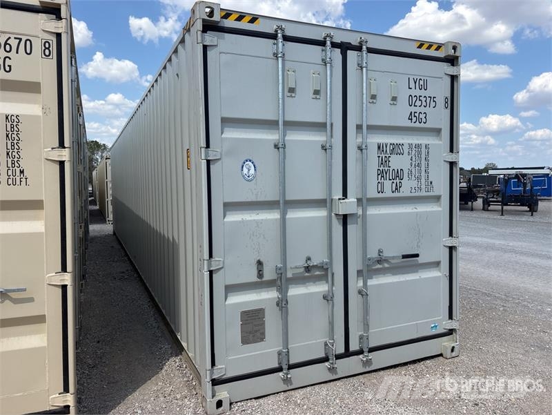  40 ft High Cube Multi-Door Storage Container Varastokontit