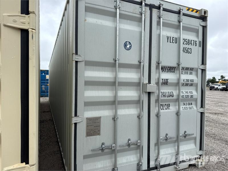 40 ft High Cube Multi-Door Storage Container 儲存用貨櫃