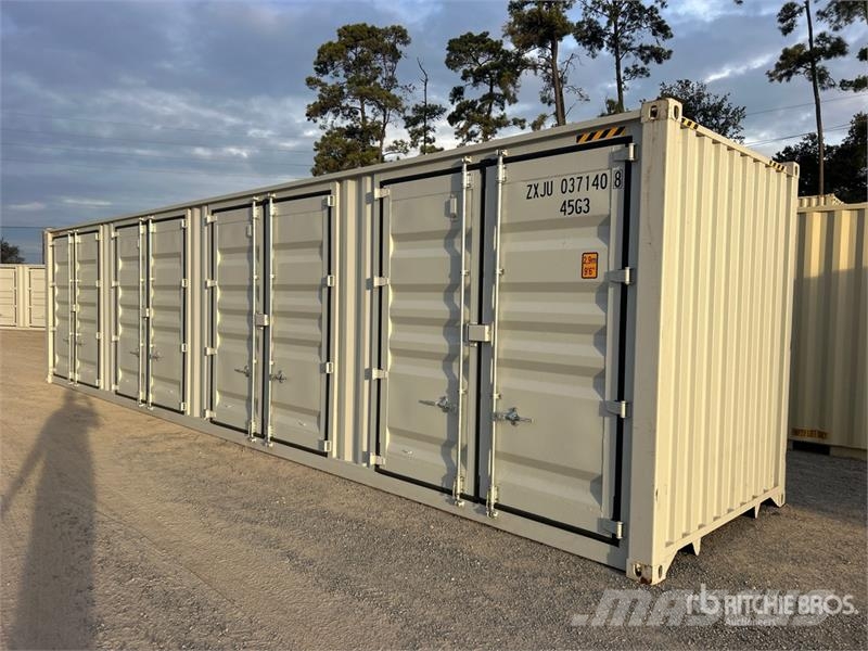  40 ft High Cube Multi-Door Storage Container Uzglabāšanas konteineri