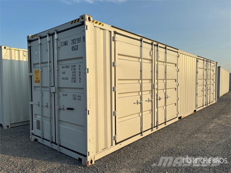 40 ft High Cube Multi-Door Storage Container Storage containers