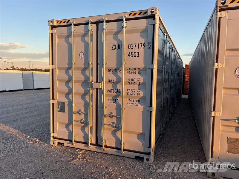  40 ft High Cube Multi-Door Storage Container Uzglabāšanas konteineri