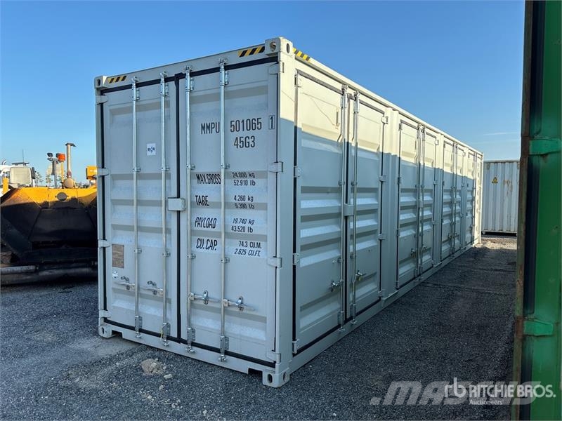 40 ft High Cube Multi-Door Storage Container Depolama konteynerleri