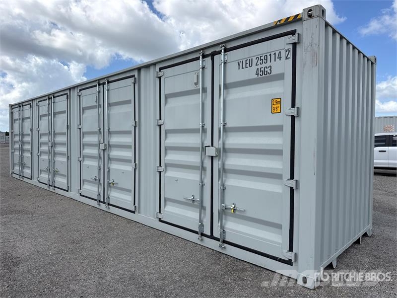  40 ft High Cube Multi-Door Open-Sided Storage Cont Uzglabāšanas konteineri