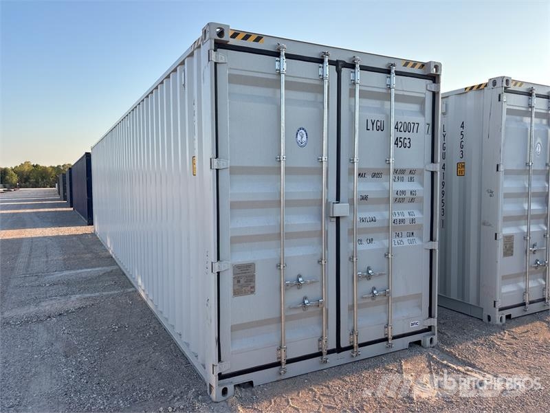 40 ft High Cube Multi-Door Storage Container Varastokontit