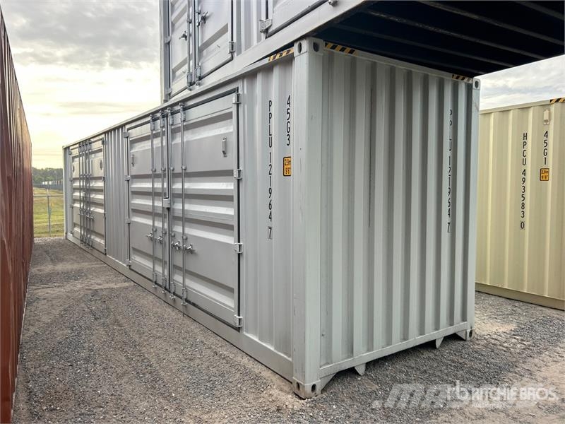  40 ft High Cube Multi-Door Storage Container Uzglabāšanas konteineri