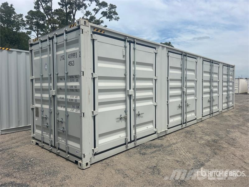  40 ft High Cube Multi-Door Storage Container Varastokontit