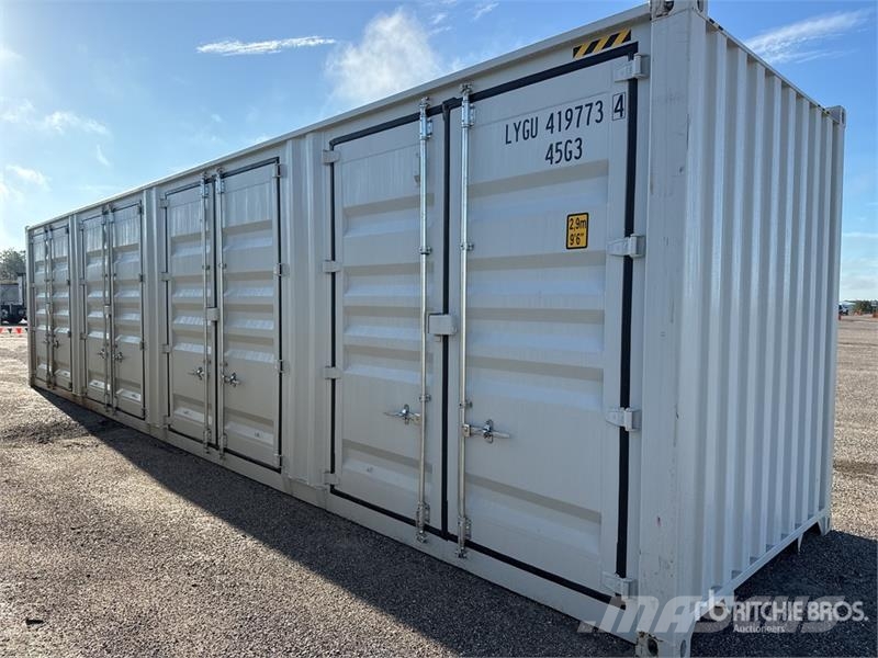  40 ft High Cube Multi-Door Storage Container Varastokontit