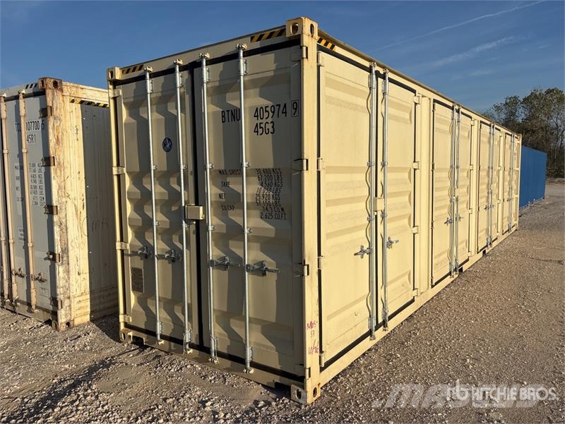 40 ft High Cube Multi-Door Storage Container Depolama konteynerleri