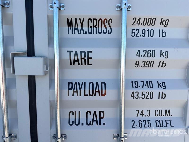 40 ft High Cube Multi-Door Storage Container (Unus Soojakud