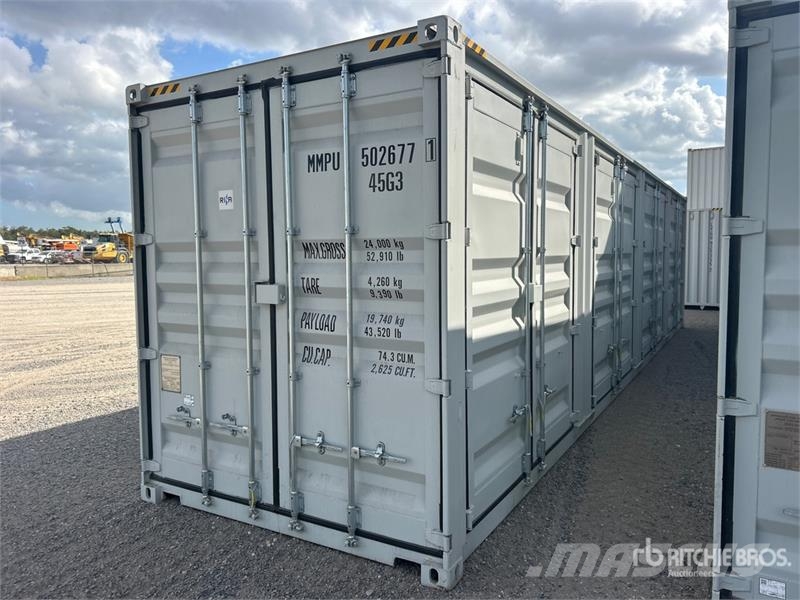 40 ft High Cube Multi-Door Storage Container Kontejnerji za skladiščenje