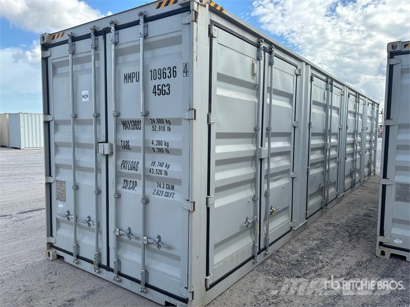 40 ft High Cube Multi-Door Storage Container Lagerbehälter