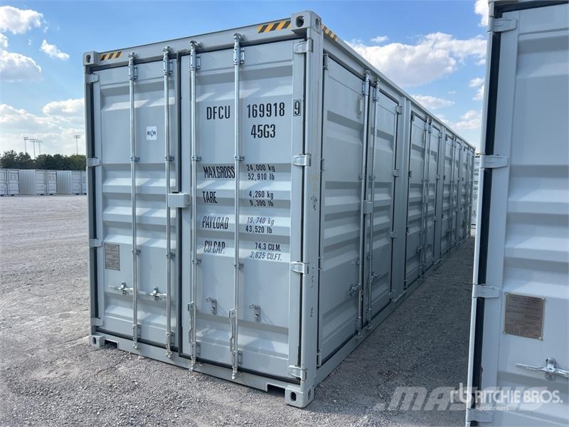 40 ft High Cube Multi-Door Storage Container Contenedores de almacenamiento