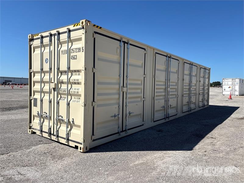 40 ft High Cube Multi-Door Storage Container Lagerbehälter