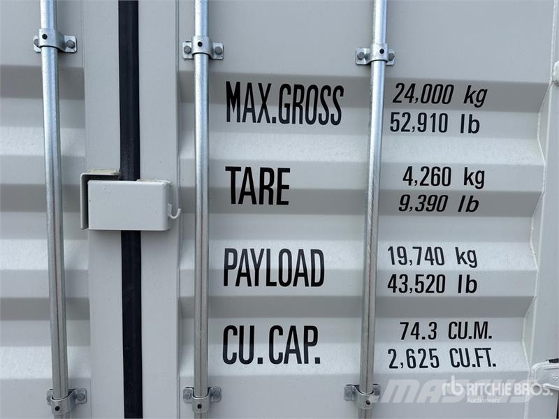 40 ft High Cube Multi-Door Storage Container (Unus Kontejneri za skladištenje
