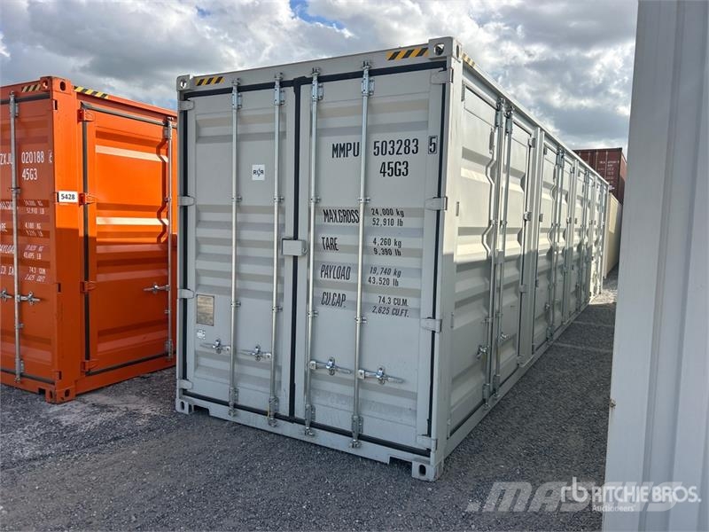 40 ft High Cube Multi-Door Storage Container (Unus Kontejnerji za skladiščenje